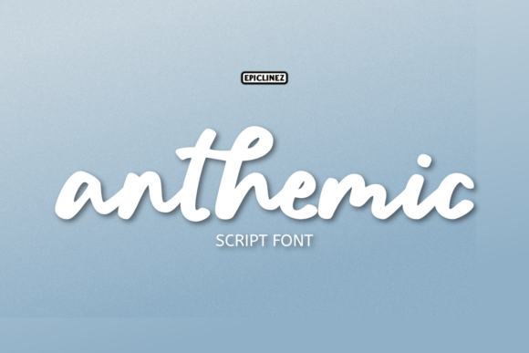 Anthemic: A Bold Script for Modern Branding