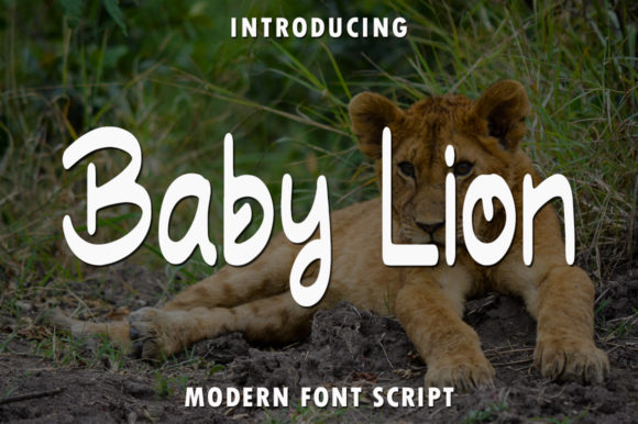 Baby Lion: A Handwritten Typeface for Editorial Elegance