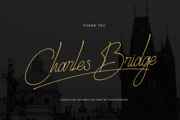 Charles Bridge Signature Handwritten: A Typeface That Elevates Campaigns