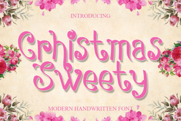 Christmas Sweety: A Handwritten Font for Editorial Elegance
