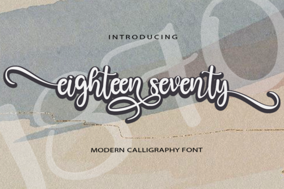 Eighteen Seventy Font Review: A Romantic Script for Branding