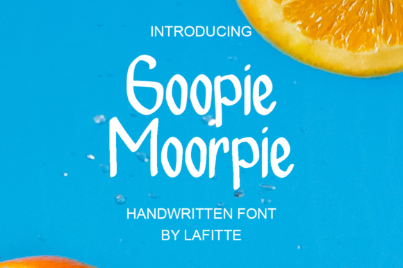Geopie Moorpie: A Handwritten Typeface for Warm and Creative Branding