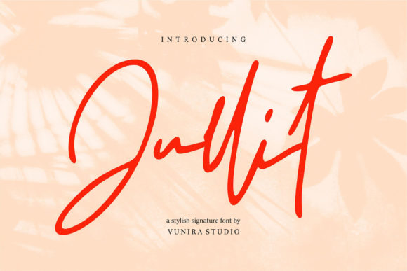 Jullit: A Handwritten Typeface for Editorial Design with Heart