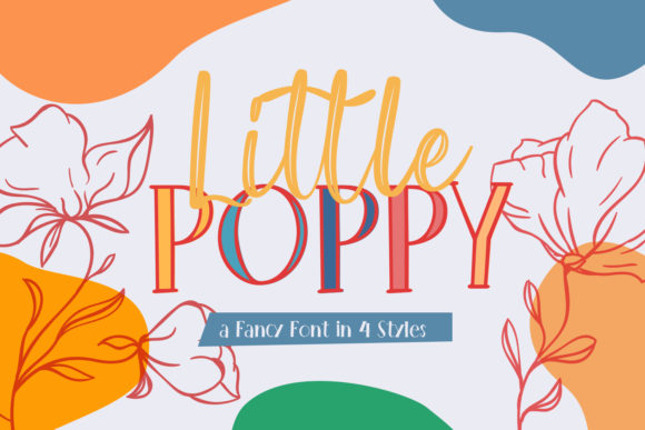 LittlePoppy Font: A Playful Typeface for Digital Design