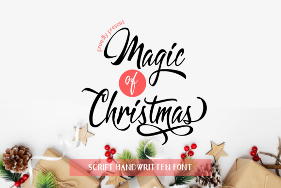 Magic of Christmas Font: A Script Amp Typeface for Holiday Web Design