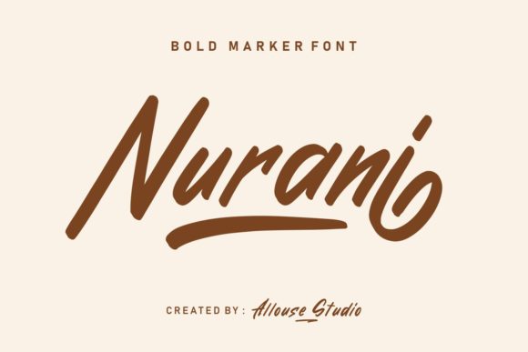 Nurani: A Handwritten Font That Brings Your Crafts to Life