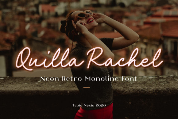 Quilla Rachel Font: A Handwritten Typeface for Modern Campaigns