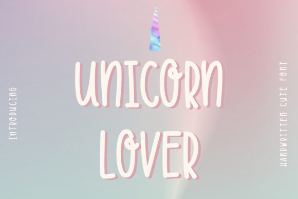 Unicorn Lover Font: A Playful Addition to Modern Branding Projects