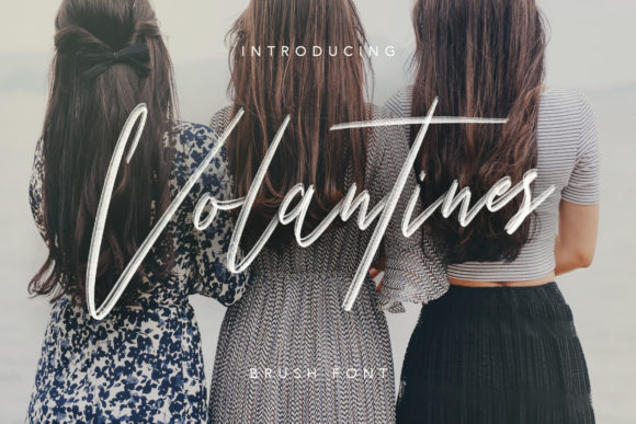 Volantines Font: A Fresh Take on Handwritten Typography