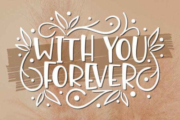 With You Forever: A Script Font That Elevates Brand Identity