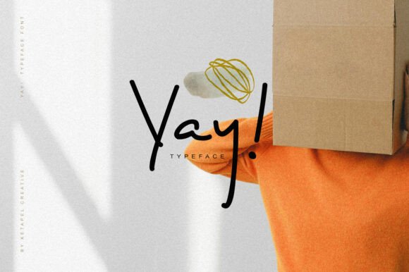 Yay Font: A Playful Handwritten Typeface for Digital Design