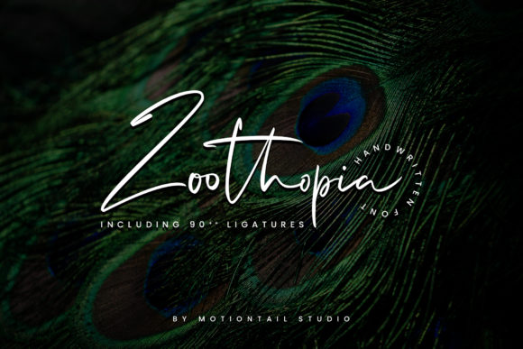 Zoothopia Font: Elevating Campaigns with Handwritten Charm